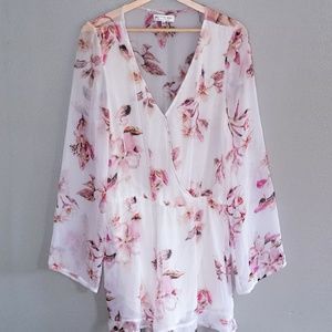 Floral Romper/Onesie